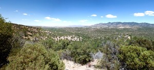 Huachucas from the west