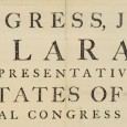 Pay attention to the ‘Facts…submitted to a candid world’. IN CONGRESS, July 4, 1776. The unanimous Declaration of the thirteen united States of America, When in the Course of human […]